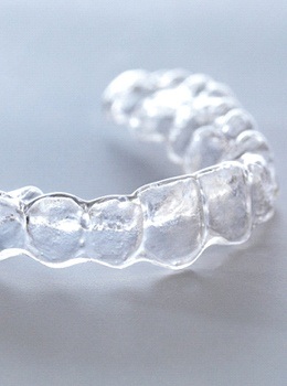 An Invisalign aligner