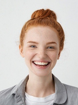 Smiling woman